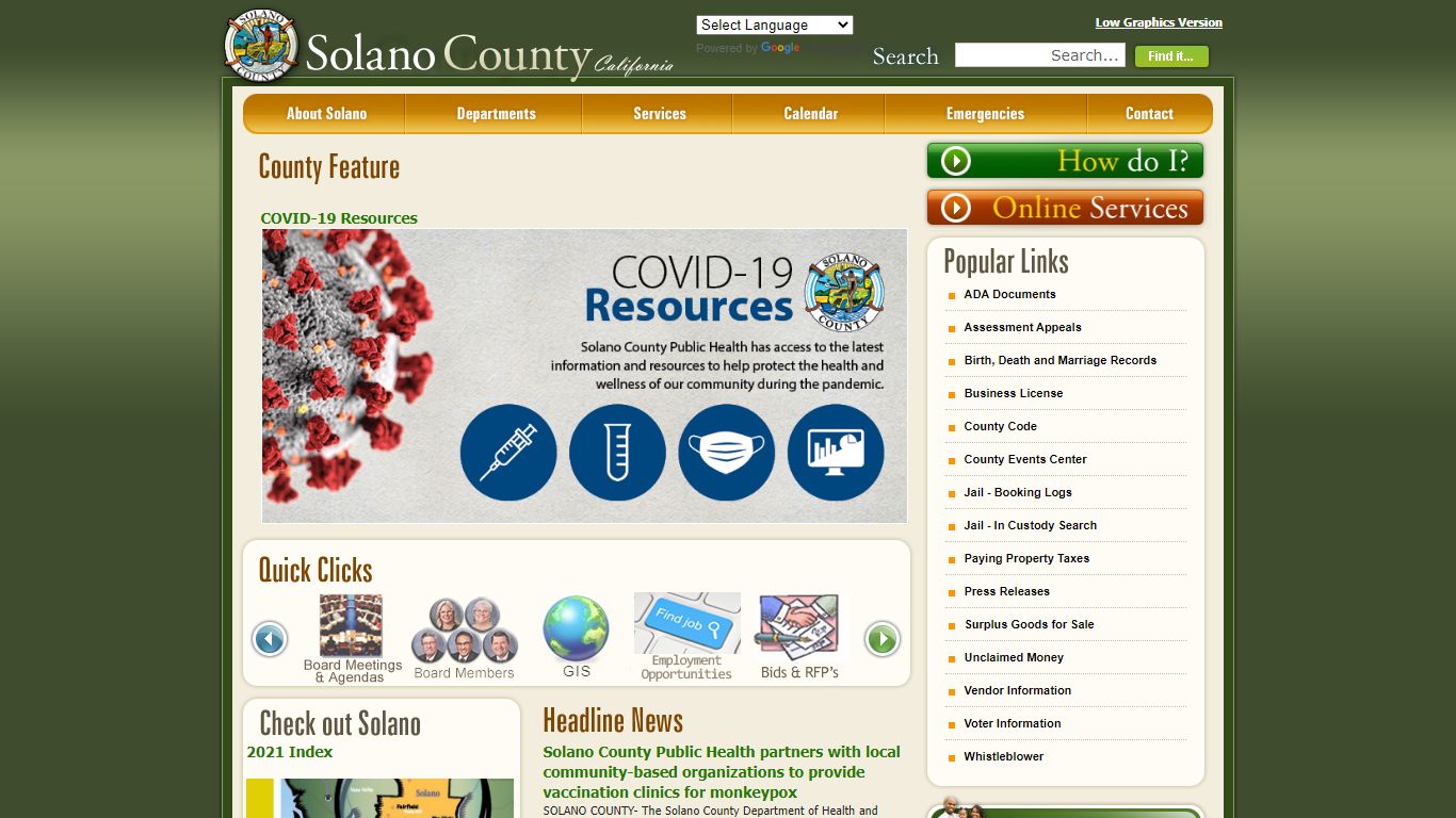 Solano County - Public Records